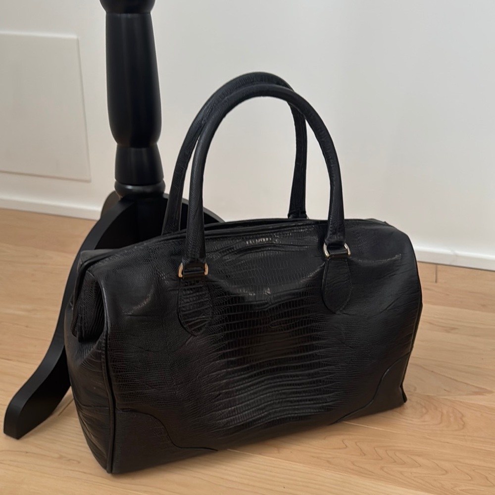 francesco rogani vintage Black Handbag